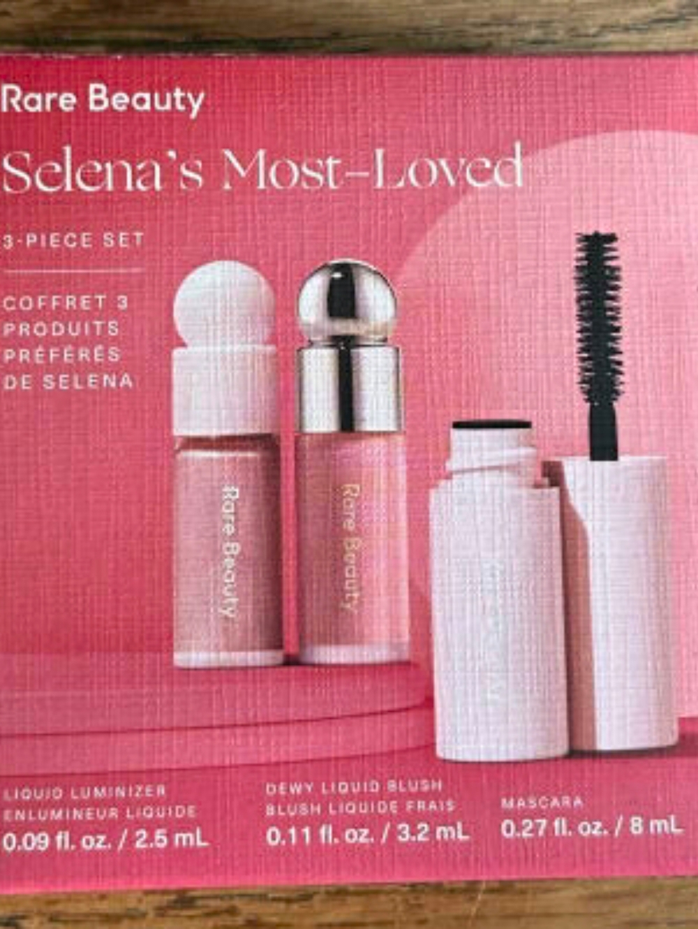 3PC🦋New Release🦋BNIB LE Rare Beauty 3PC Selena's Most Loved Mini Face Set!$34R